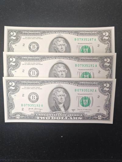 美国纸币 2美元 2017年 无4 全新UNC 单价 - 美国纸币 2美元 2017年 无4 全新UNC 单价