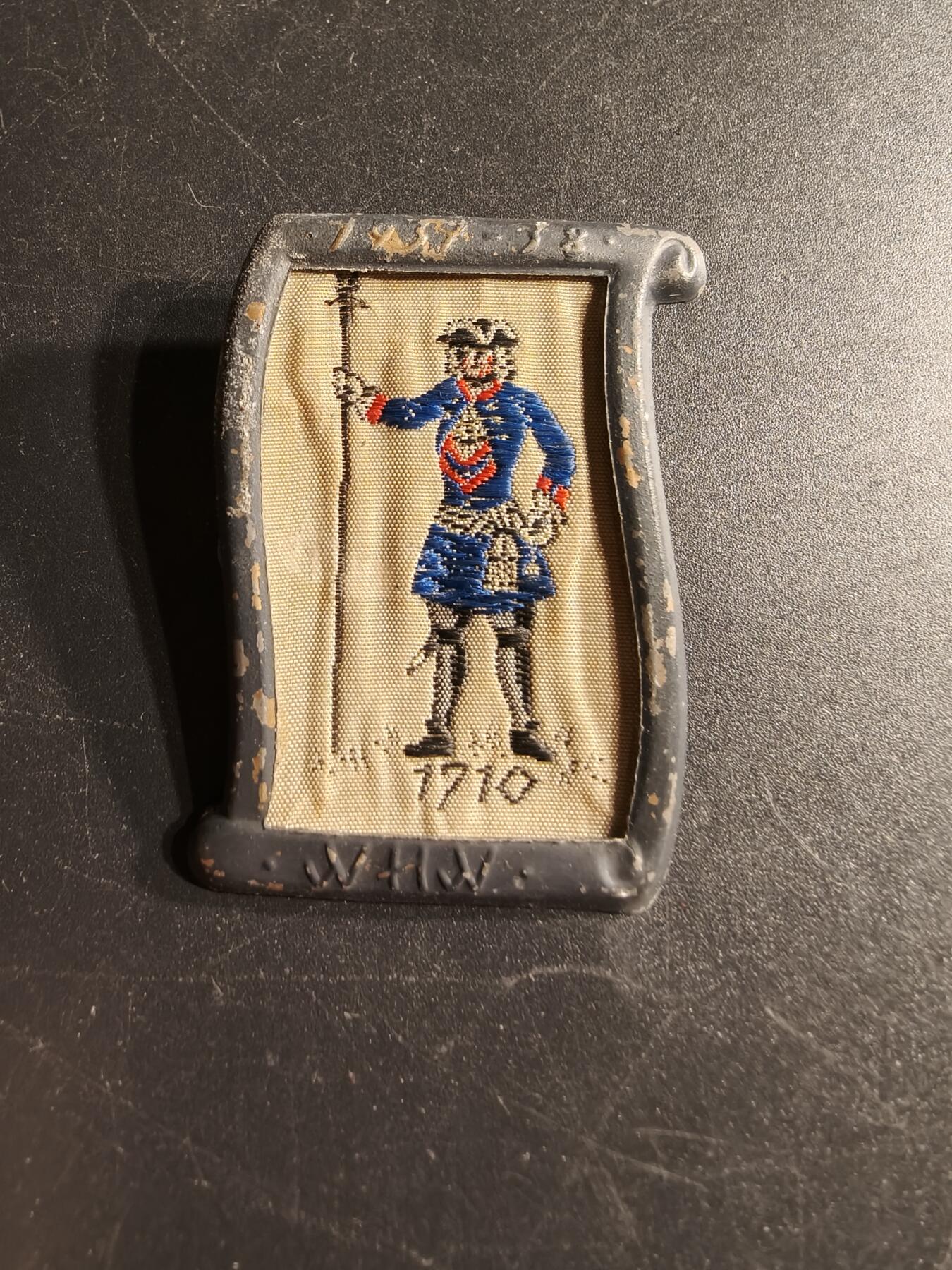 老王徽章第166期 德三WHW1710年普鲁士步兵中士证章