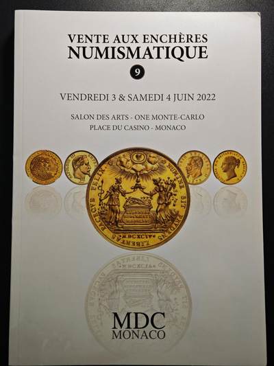 【德藏】世界币章拍卖第155期（拍品征集中~欢迎藏友联系） - 98新 MDC拍卖行2022年拍卖会图录 全彩铜板纸印刷 涵盖种类丰富 全书约408页