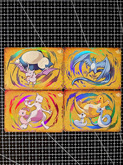 琦卡当当铺≯第23期★★回馈活动~买卖全部0佣金★★~【9点40结束】扫码加群抽[包邮券]~周六结束 - 宝可梦-彩闪-4张