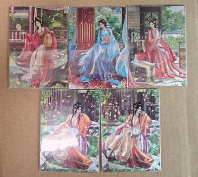 趣卡卡拍No.19期（无佣金免手续费，分享成交有奖） - 【粗闪】卡德曼 三国演义 粗闪5张