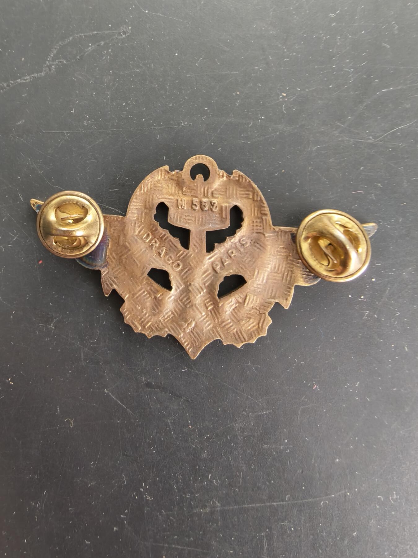 老王徽章第166期 法国海军战斗蛙人证章