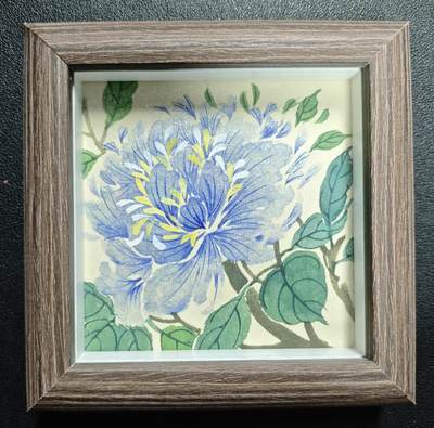 天玑星卡拍第144期《12.1周一截拍》持续收拍收评中 满赠卡需备注 - 【手绘画】高旭升 花 手绘画带框