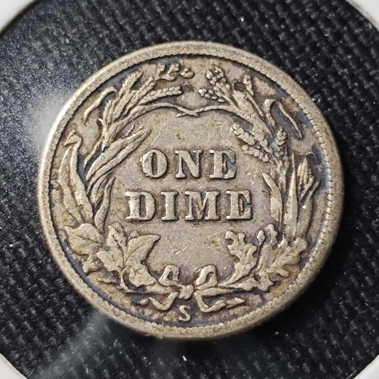 KK钱币收藏小铺 （套币 好品/批量散币 银币）专场  2月预留时间 周末发货  1916美国10分巴伯银币