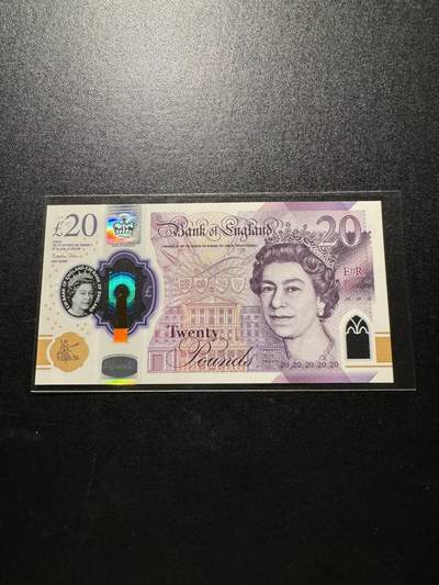 外币出坑 - 英镑G序列20【AL57 816990】