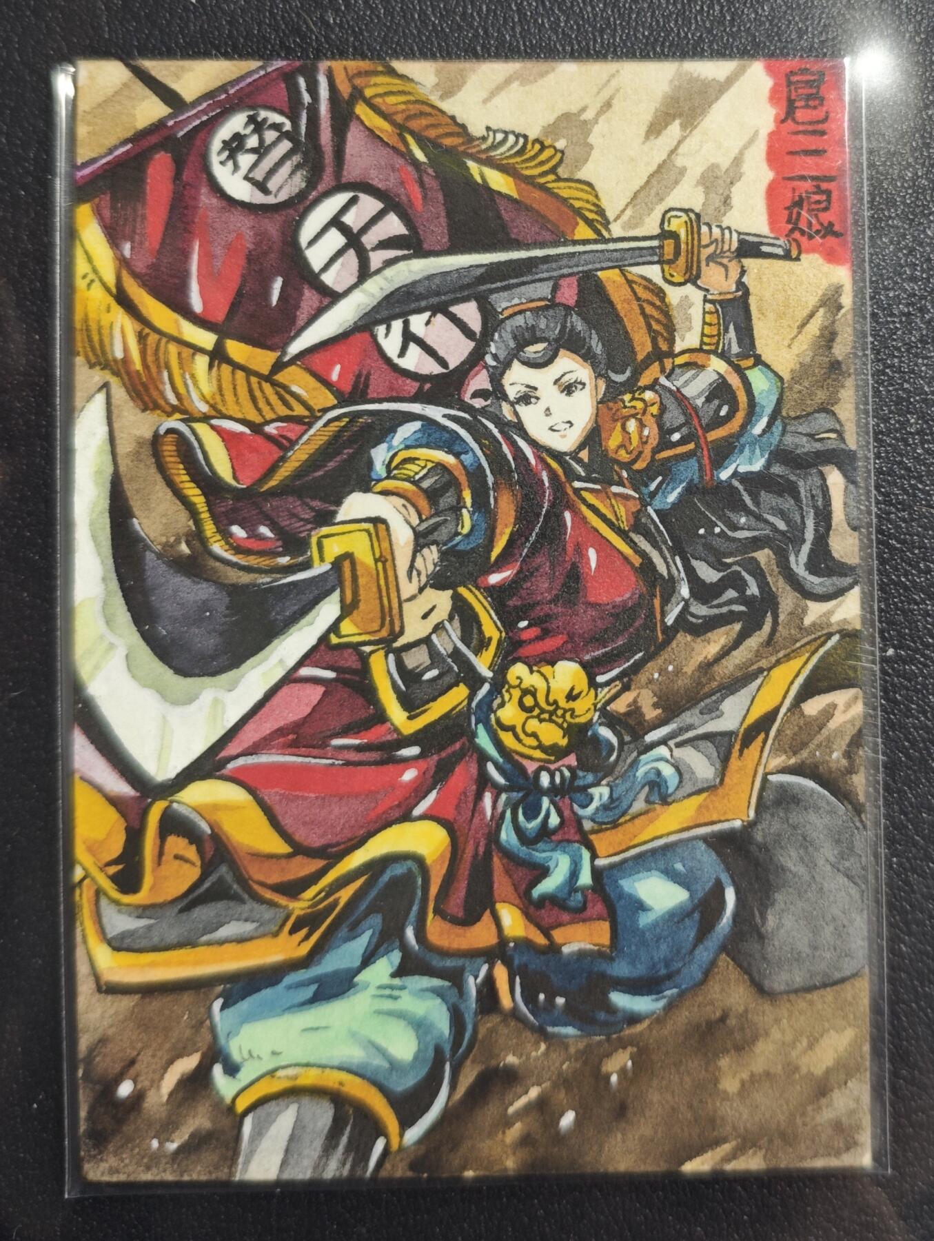 天玑星卡拍第144期《12.1周一截拍》持续收拍收评中 满赠卡需备注 【手绘卡】Rubick 水浒 扈三娘 手绘卡