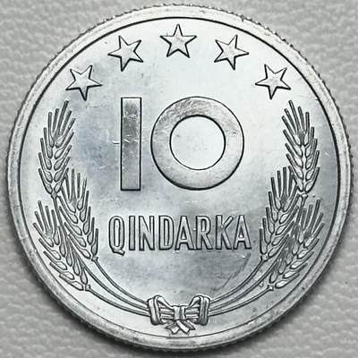 ＜小葵钱铺＞第66期·散币·银币场·满200包邮，不寄存·12月1号发货 - 阿尔巴尼亚1969年解放25周年10昆塔纪念铝币