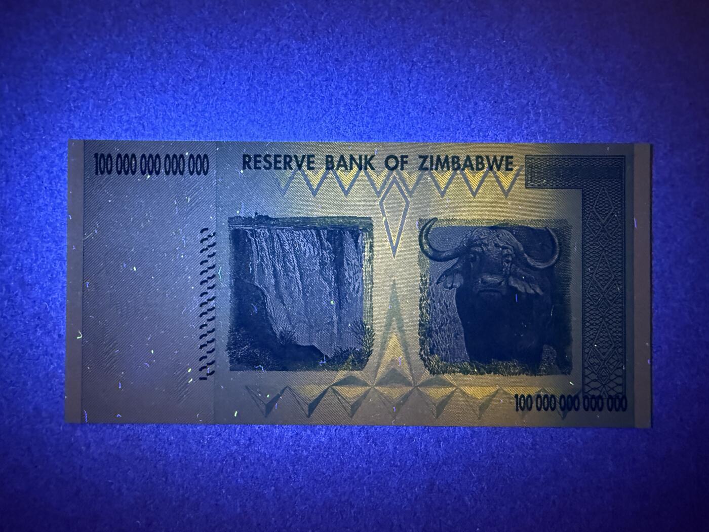 《艾美收藏》第222期-11.30周日外币畅拍 津巴布韦100万亿 UNC 2008年 AA冠