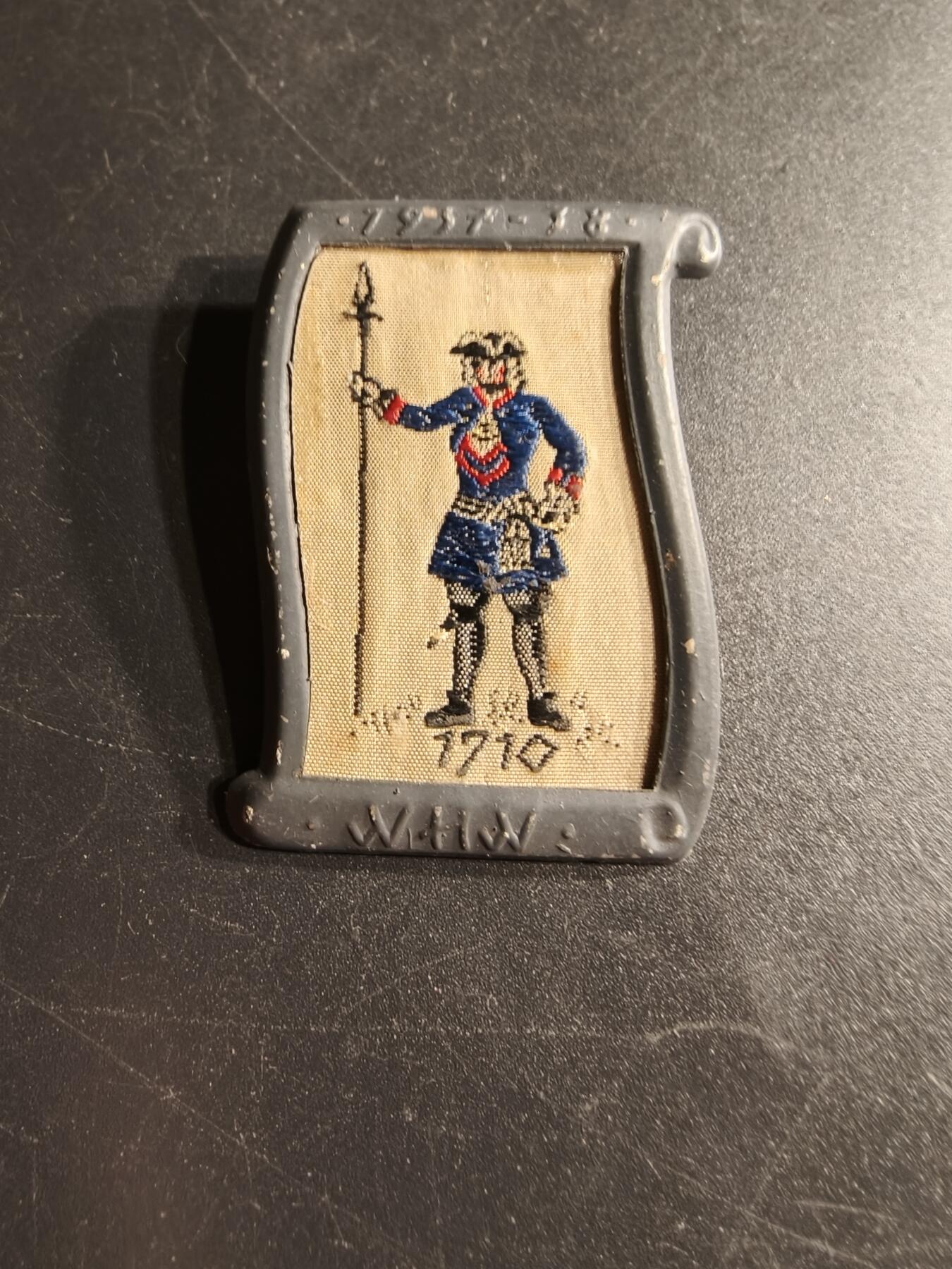 老王徽章第166期 德三WHW1710年普鲁士步兵中士证章