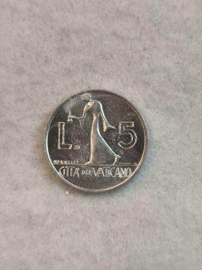 G&W世界散币，银币处理专场（第38场） - 梵蒂冈1978年5里拉