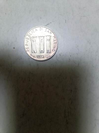 【20251203】非全新纸币第309场 - 圣马力诺1972年500里拉