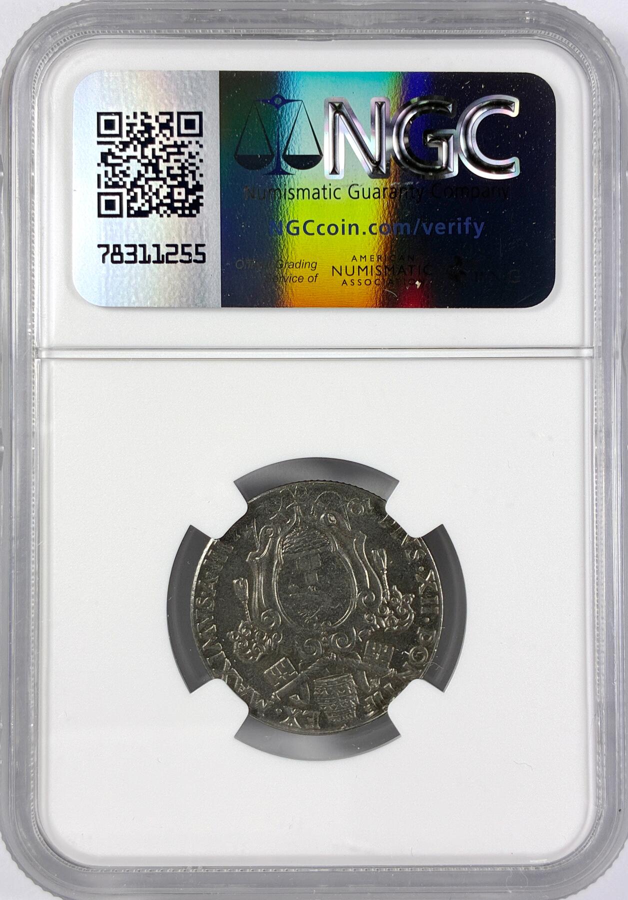 【雨安】【直播拍卖】【世界币章117期-评级币】2025-11-29 周六 19:30 保真 [评级欧洲] Vatican 梵蒂冈 50分 1941年  NGC-MS66