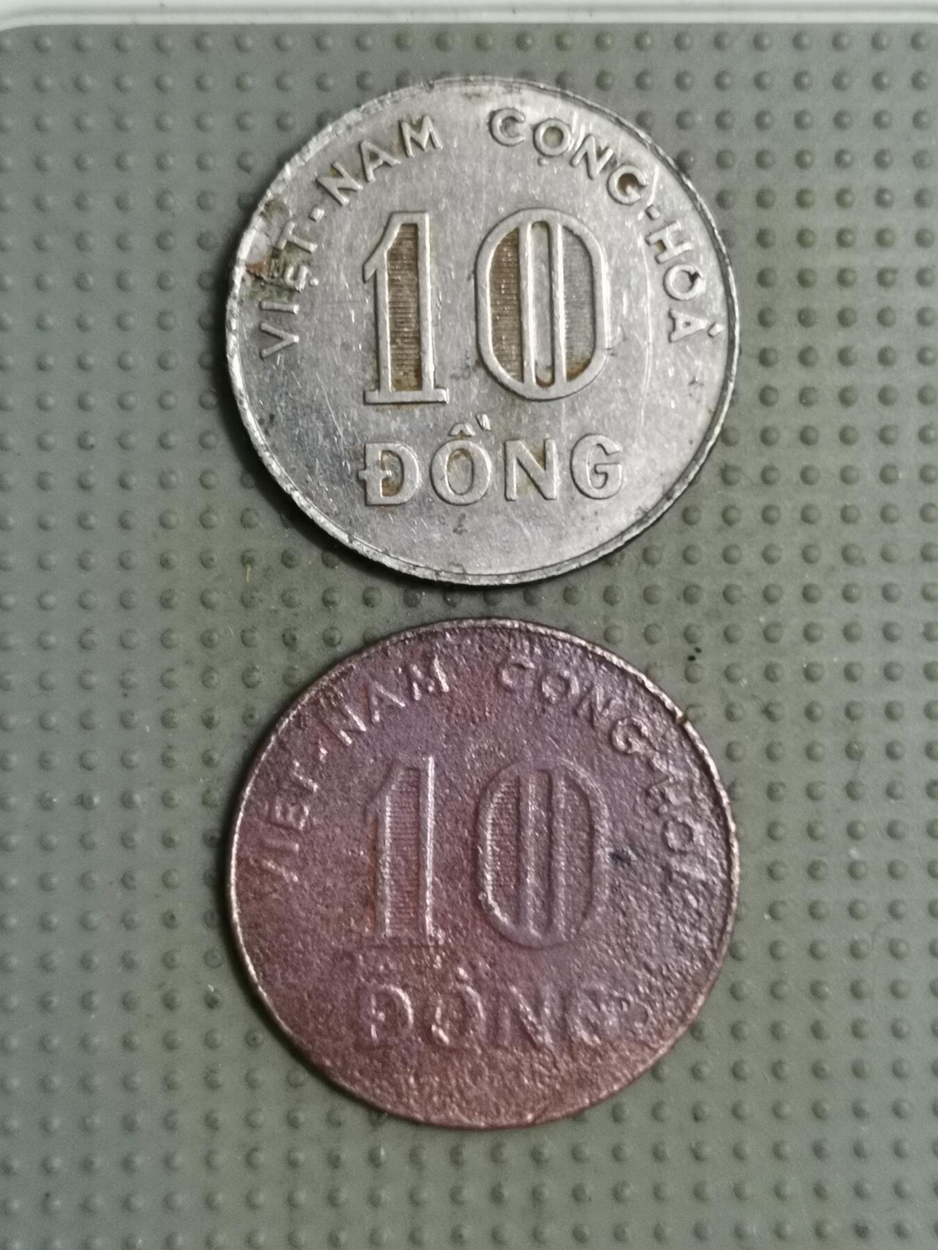 2025年第125场各国散币拍卖（总第125场） 越南共和国10盾2枚