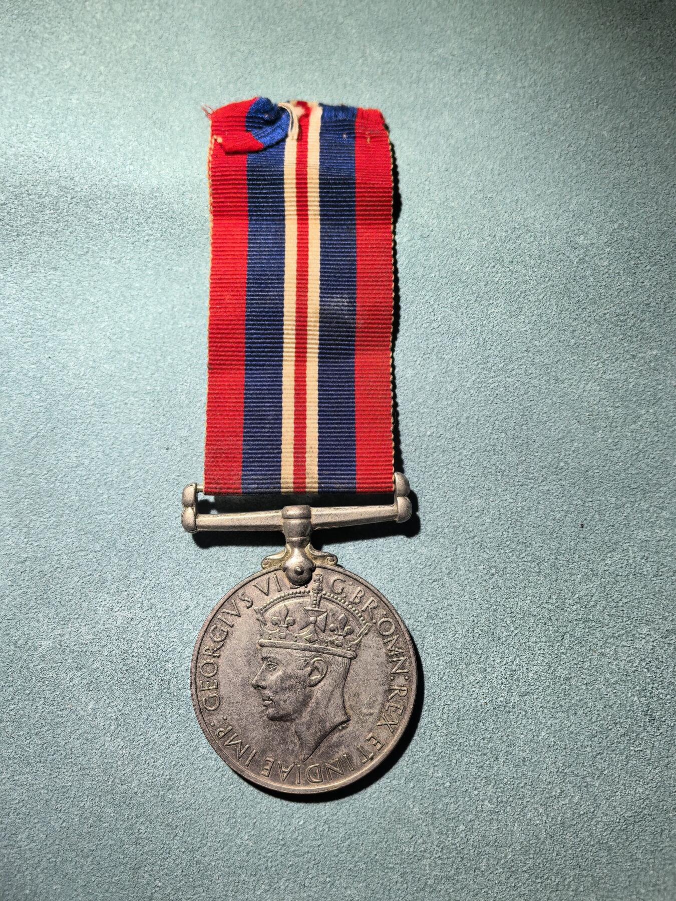 盛世勋华——号角文化勋章邮票专场拍卖第290期 英国二战战争奖章 带刻名