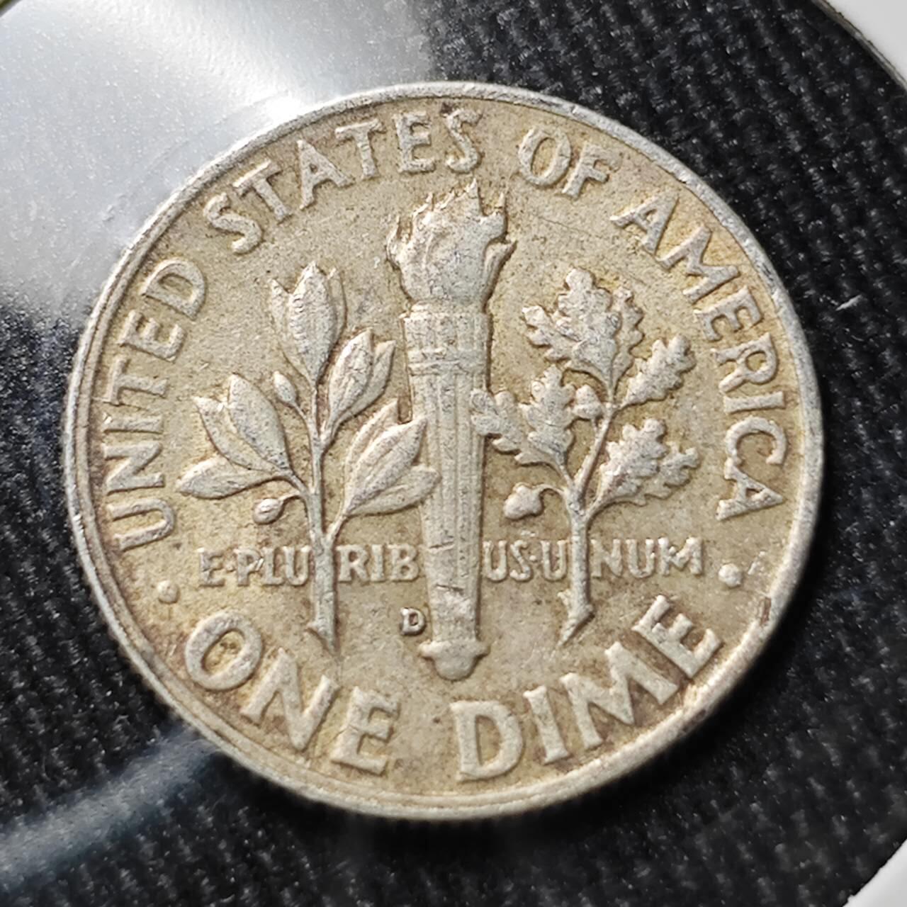 KK钱币收藏小铺 （套币 好品/批量散币 银币）专场  2月预留时间 周末发货   1964美国10分银币