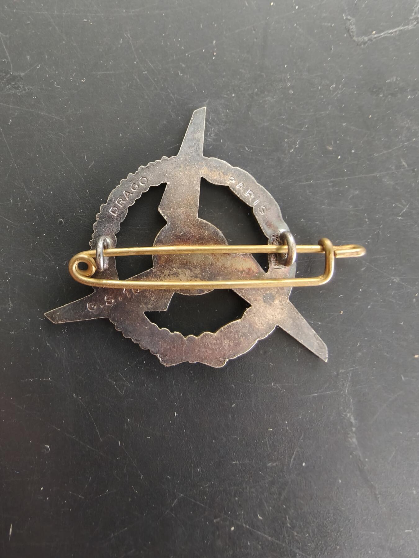 老王徽章第166期 法国空军直升机部队机械师证章