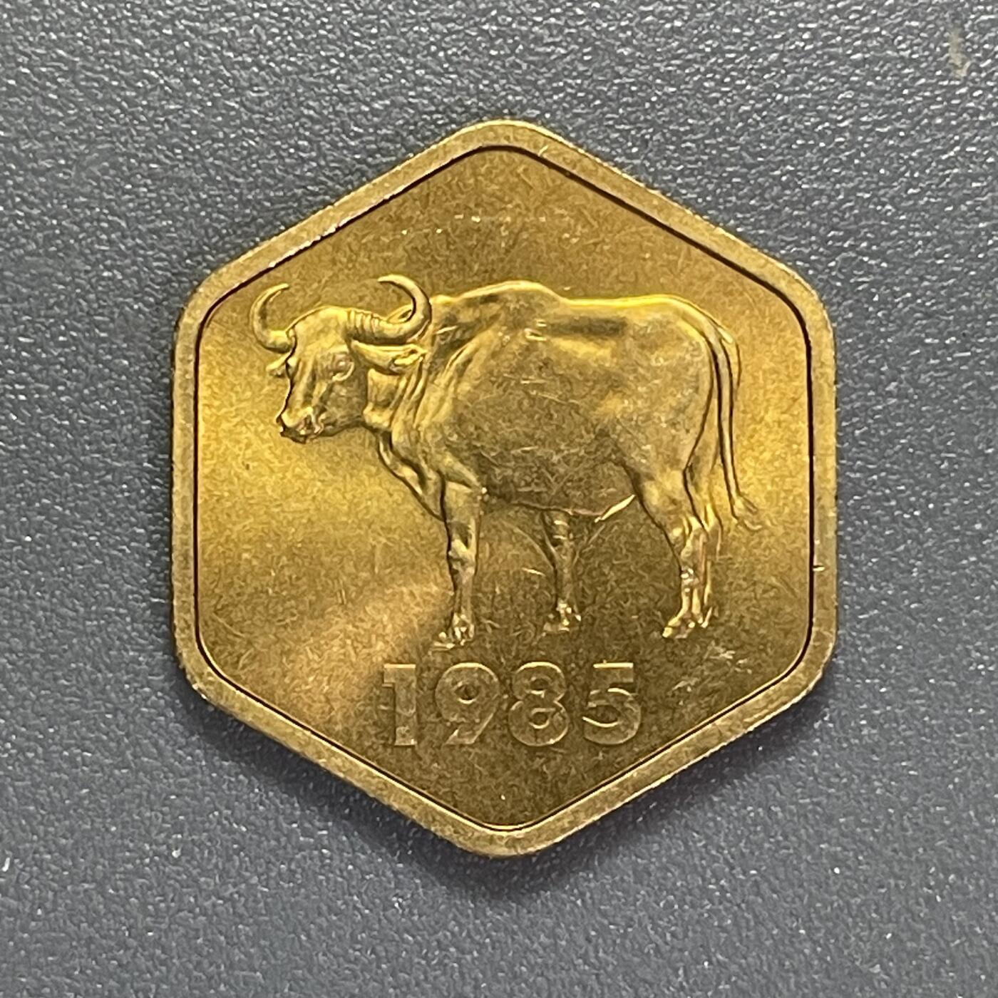 回流1130 日本造币局制 1985年 牛年生肖纪念章