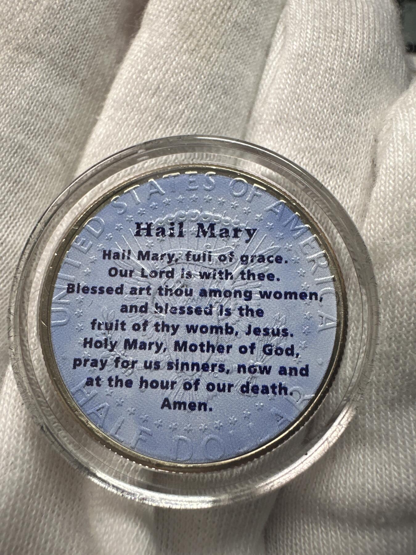 12.4铜章专场 2010年彩色肯尼迪半元 教皇约翰保罗二世