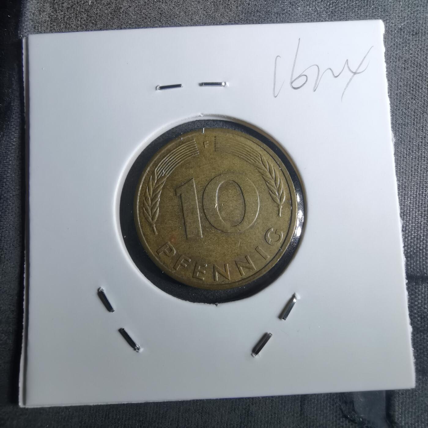 沼泽如烟--第916场 德国1982年10芬尼