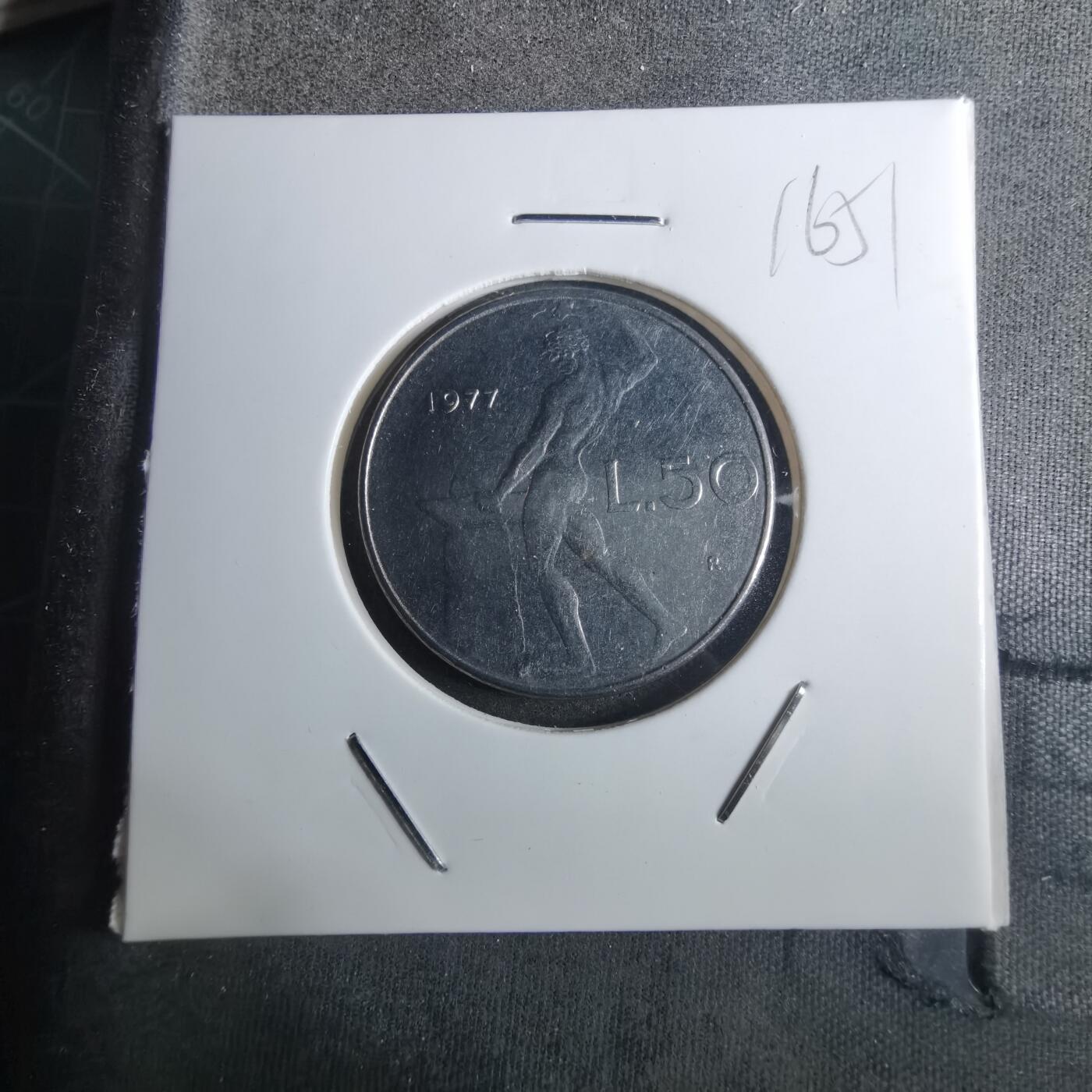 沼泽如烟--第916场 意大利1977年50里拉