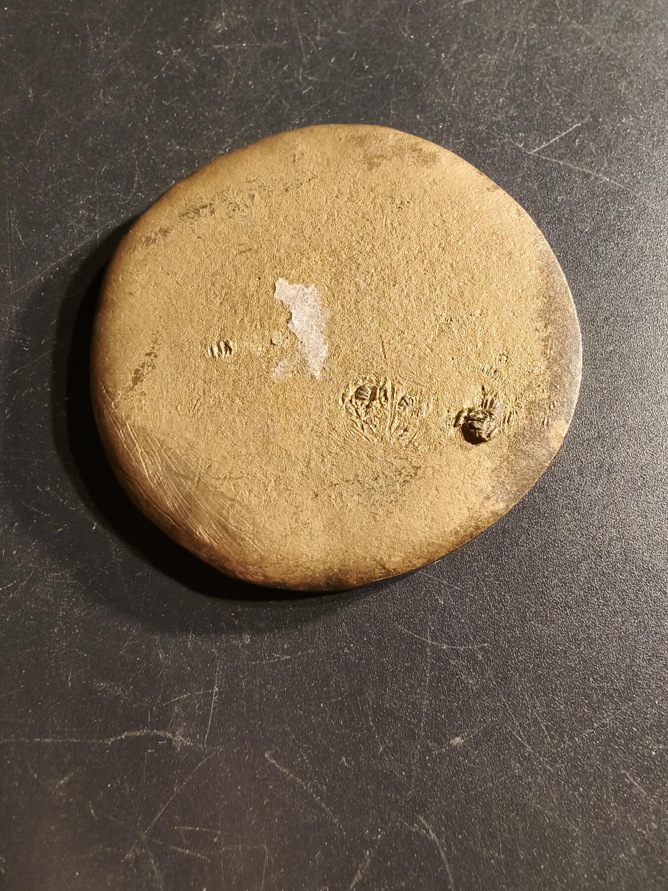 老王徽章第166期 法国罗马风格大铜章    直径56mm.   重量120g