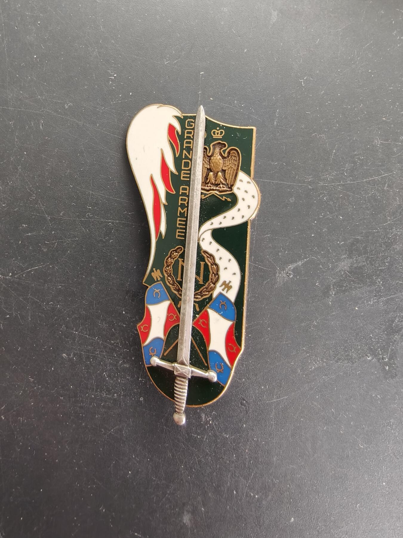 老王徽章第166期 法国圣西尔军校晋升证章    拿破仑大军团主题