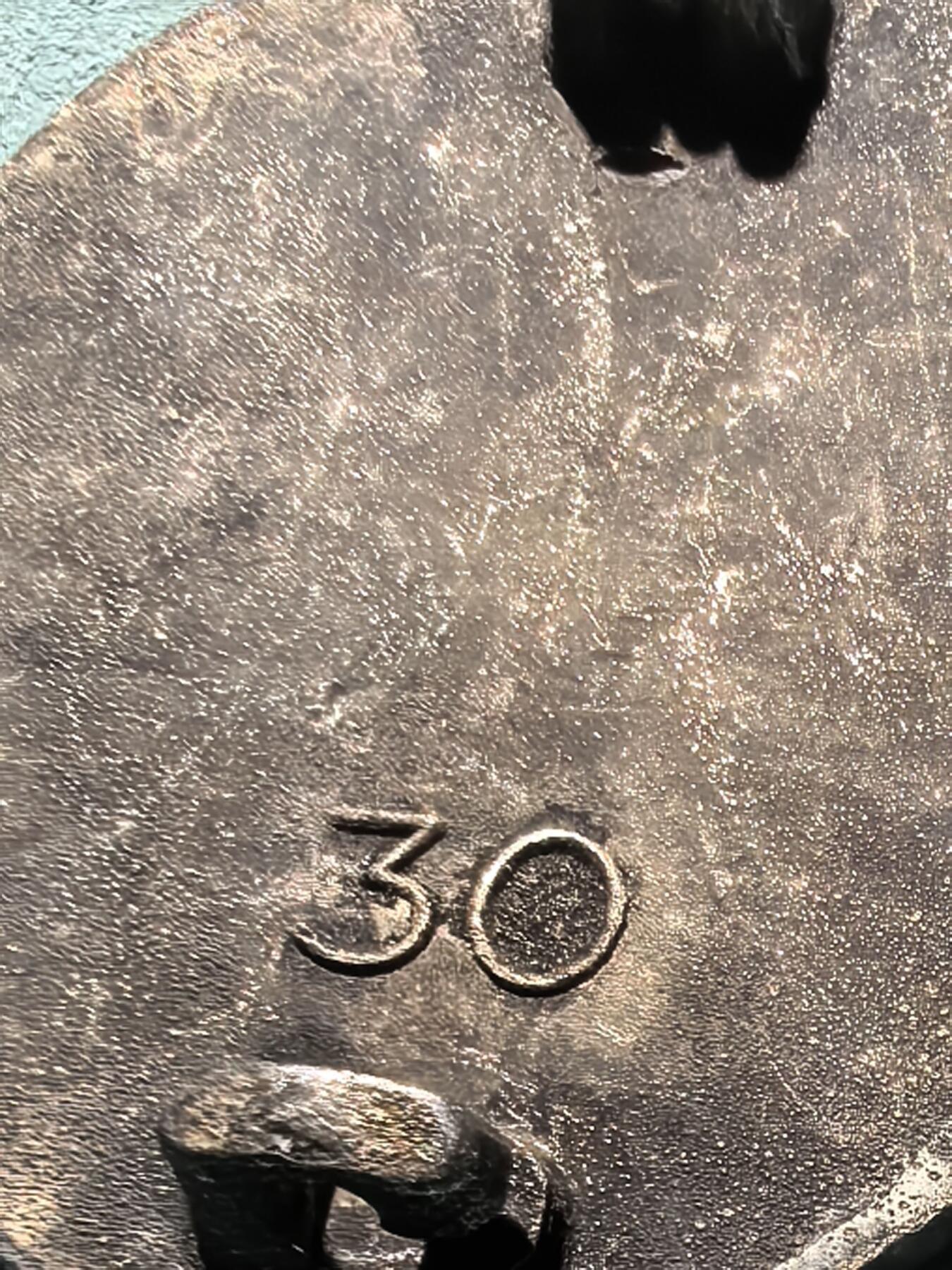 盛世勋华——号角文化勋章邮票专场拍卖第290期 德国（1939）银级战伤奖章 带30厂厂标（Hauptmunzamt）