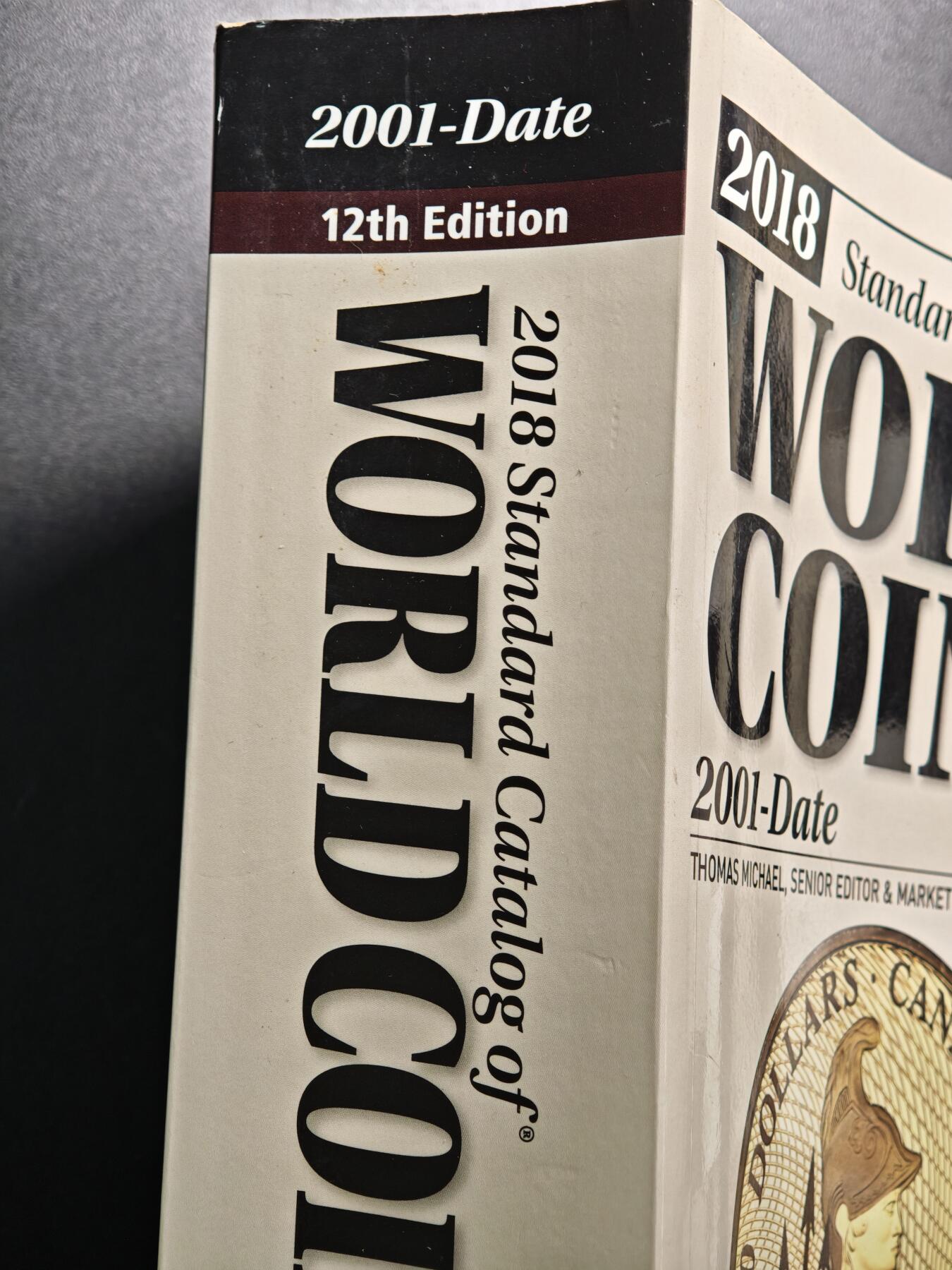 【德藏】世界币章拍卖第155期（拍品征集中~欢迎藏友联系） 97新 2018版 克劳斯2001至今(2018)世界钱币目录 全书约1488页