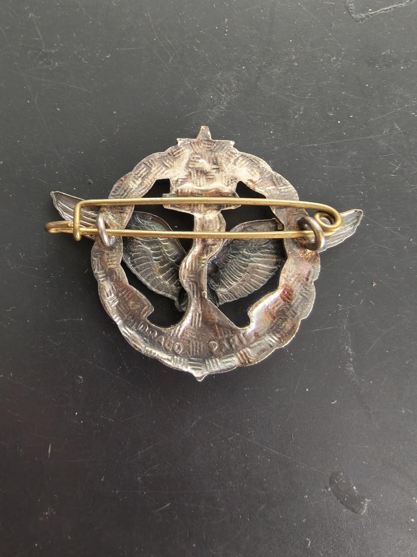 老王徽章第166期 法国海军航空兵飞行员证章