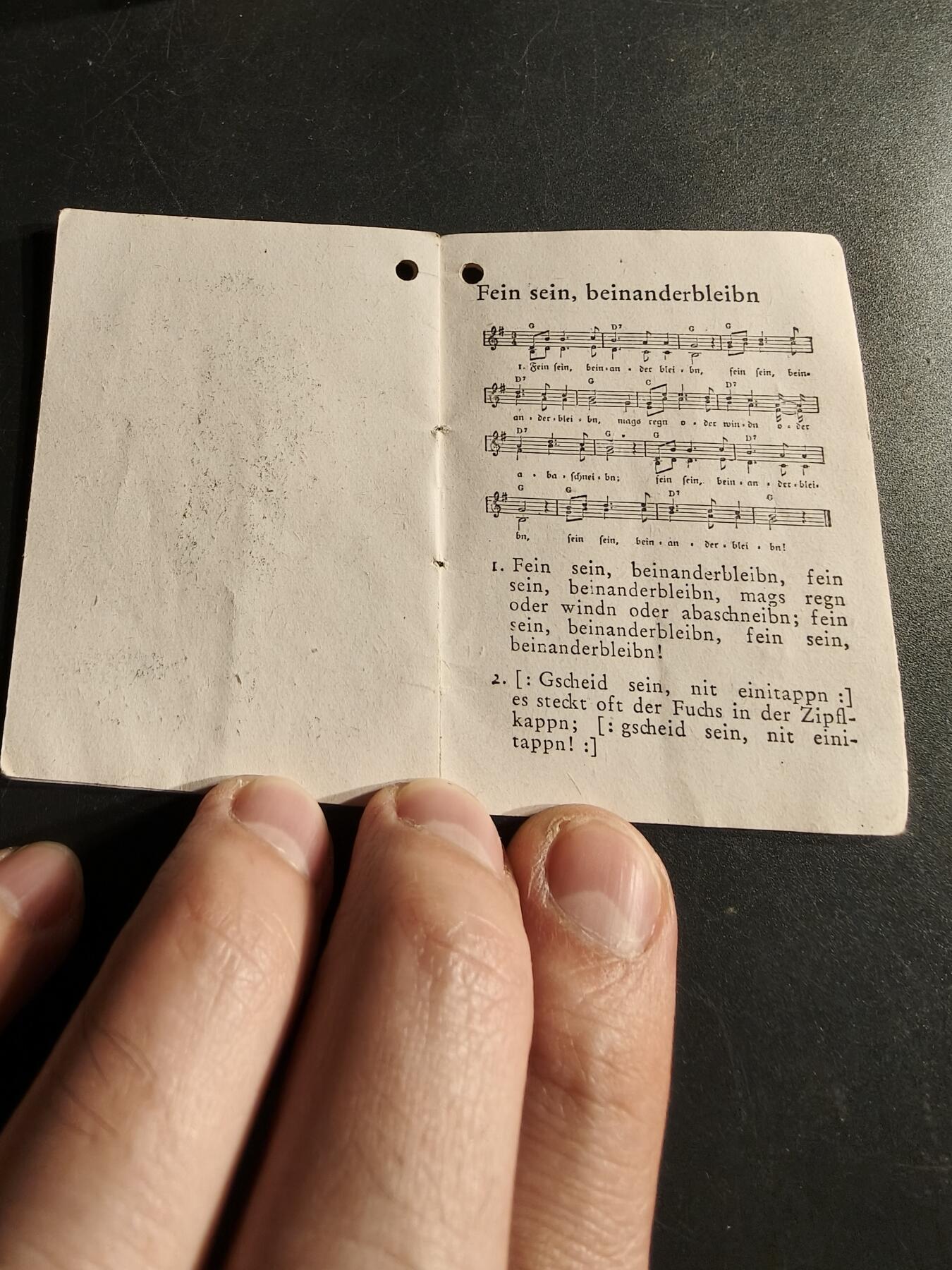 老王徽章第166期 德国巴伐利亚民歌小册子