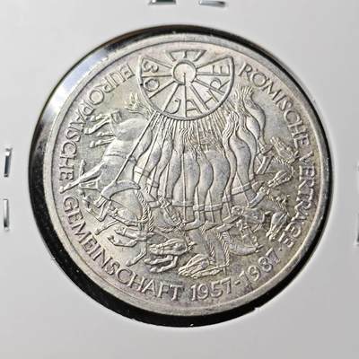 KK钱币收藏小铺 （套币 好品/批量散币 银币）专场  2月预留时间 周末发货 -  1987东德10马克银币