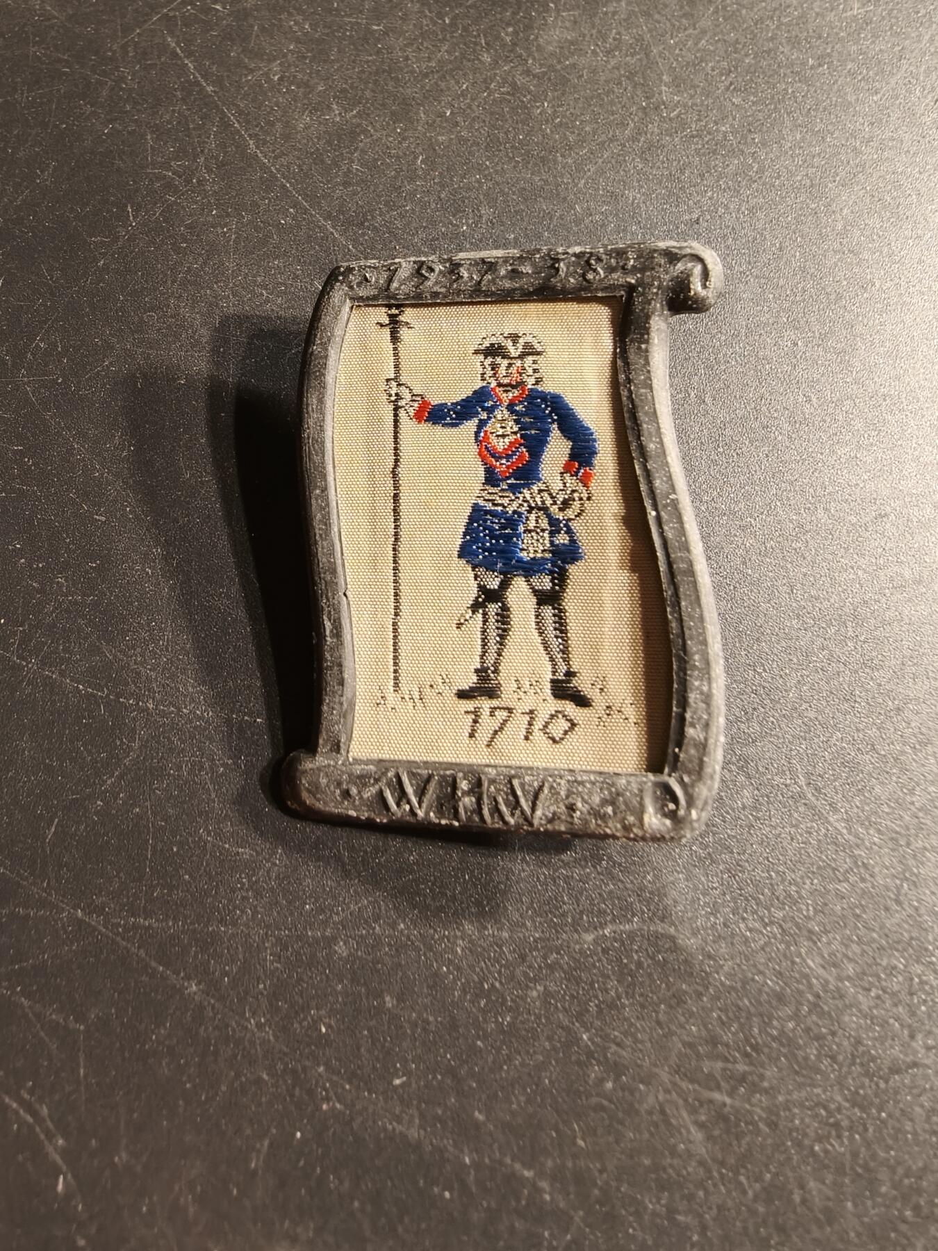 老王徽章第166期 德三WHW1710年普鲁士步兵中士证章