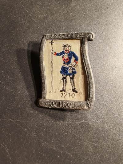 老王徽章第166期 - 德三WHW1710年普鲁士步兵中士证章