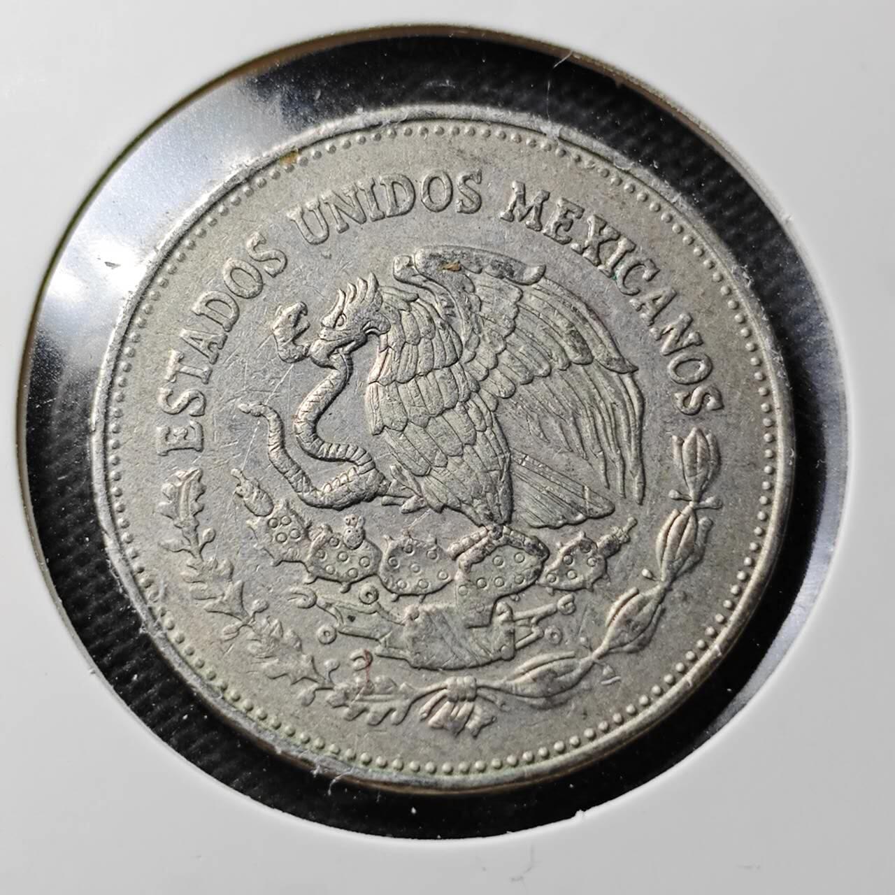 KK钱币收藏小铺  第368场  2月预留时间 周末发货  1985墨西哥200比索纪念币