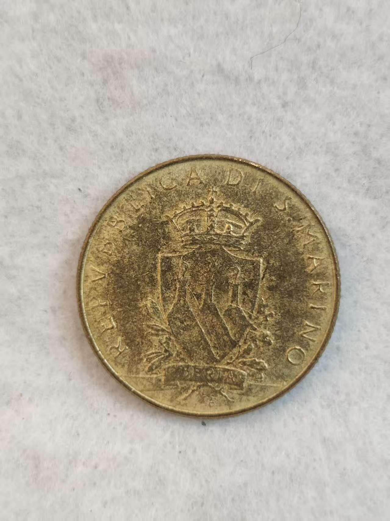 G&W世界散币，银币处理专场（第38场） 圣马力诺1979年200里拉  FAO