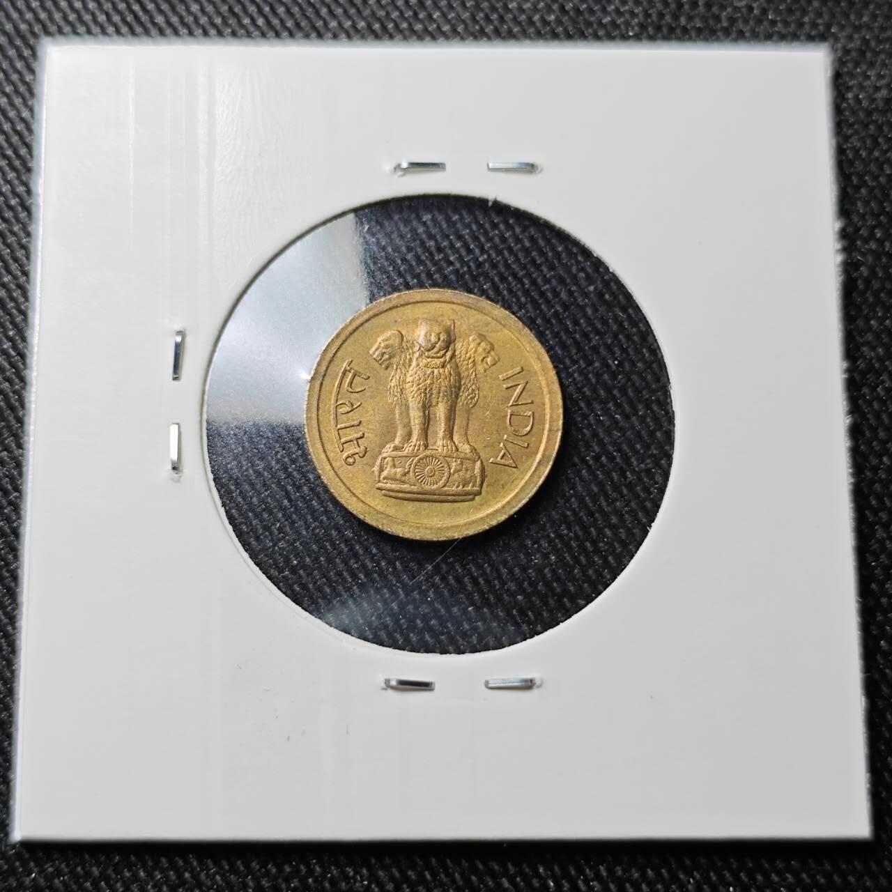 KK钱币收藏小铺 （套币 好品/批量散币 银币）专场  2月预留时间 周末发货  1964印度1派沙铜币 好品