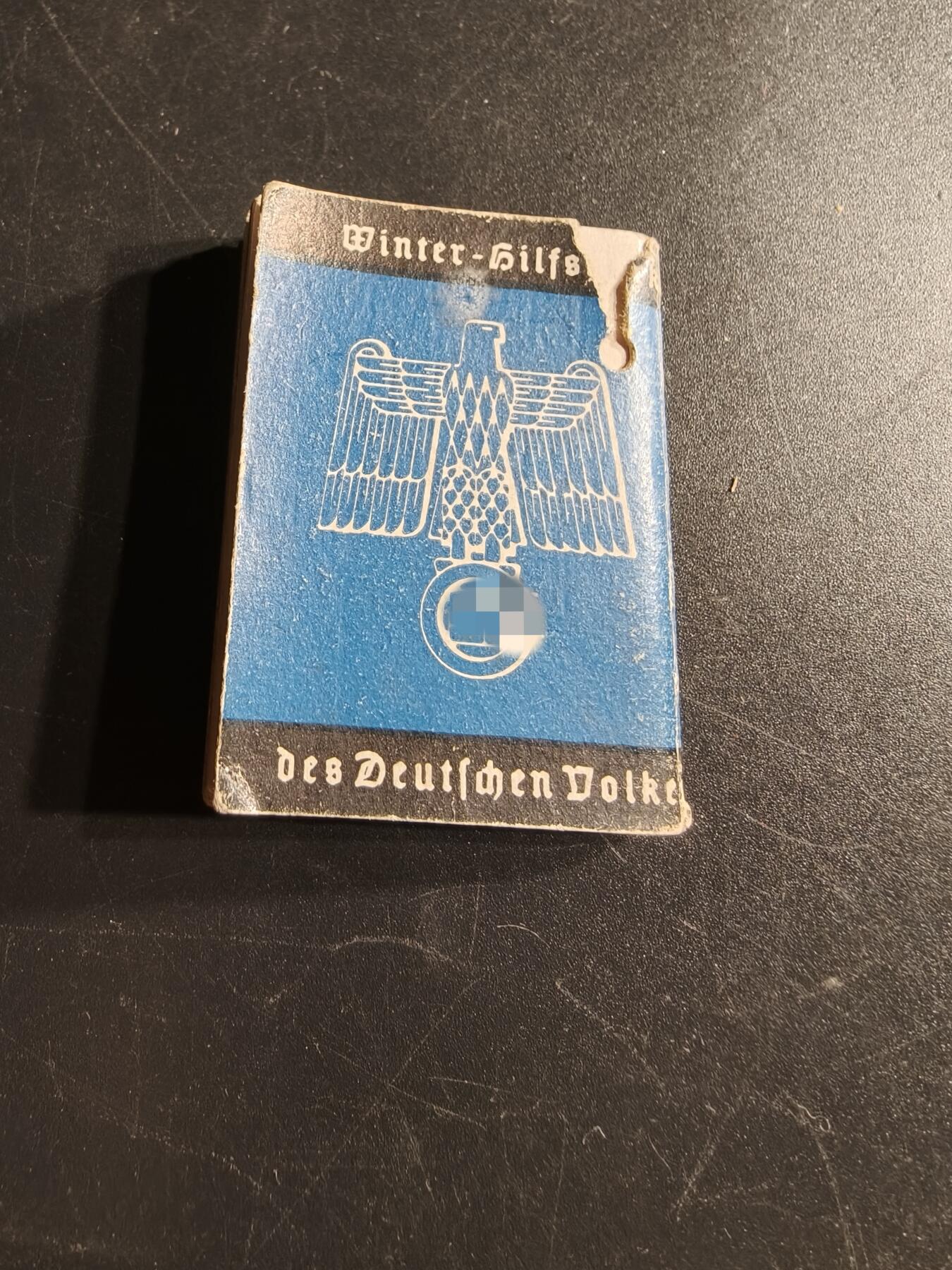 老王徽章第166期 德三小胡子“元首与墨索里尼”宣传册