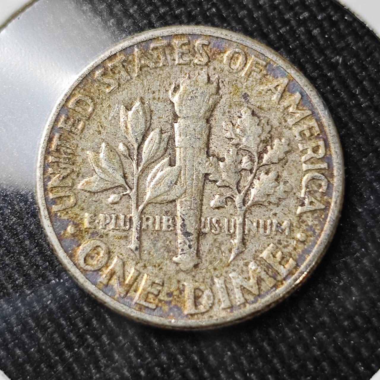 KK钱币收藏小铺 （套币 好品/批量散币 银币）专场  2月预留时间 周末发货    1957美国10分银币