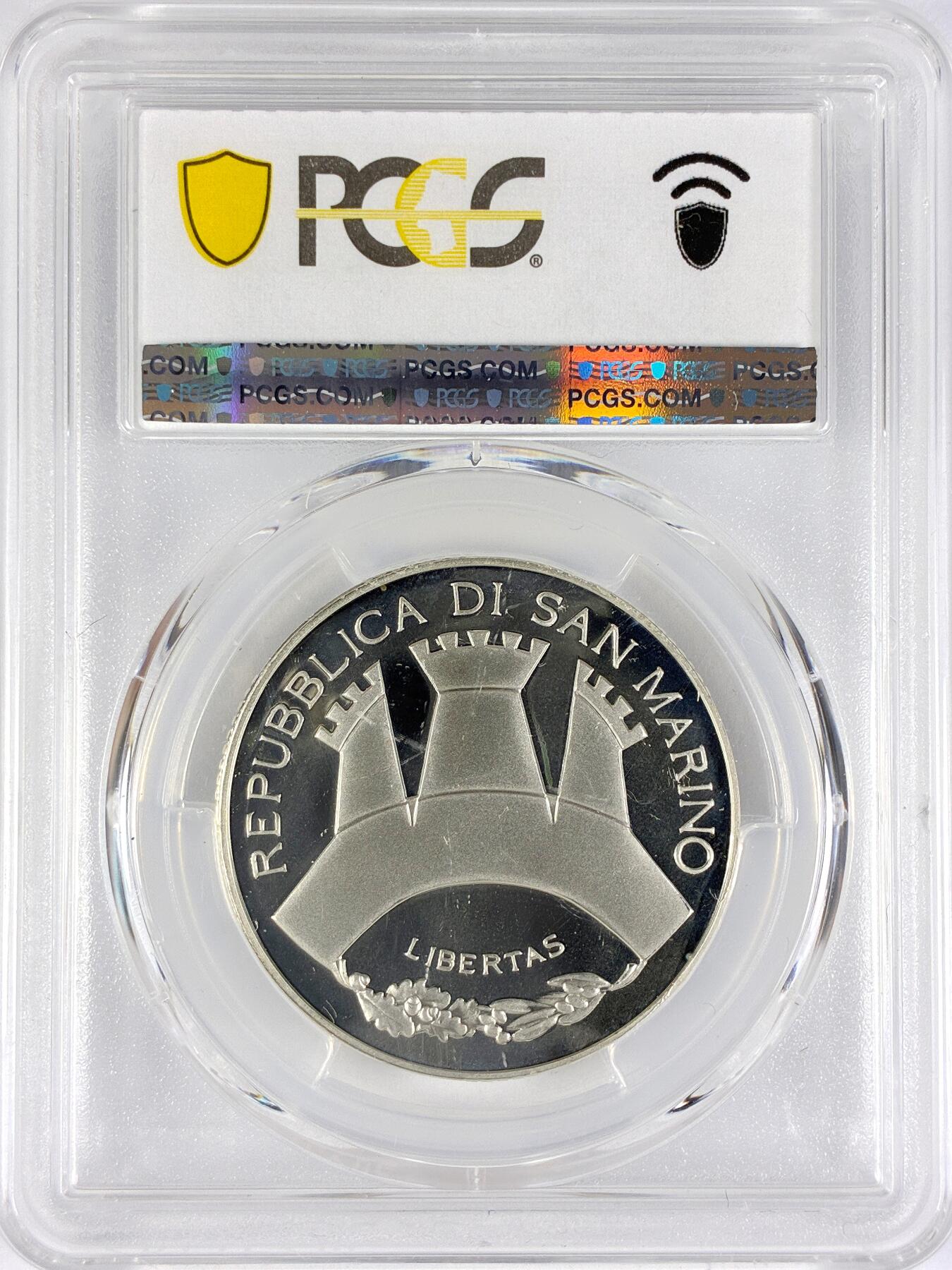 【雨安】【直播拍卖】【世界币章117期-评级币】2025-11-29 周六 19:30 保真 [评级欧元] San Marino 欧元 圣马力诺 10欧元 2006年 卡诺瓦 PCGS-PR68DCAM