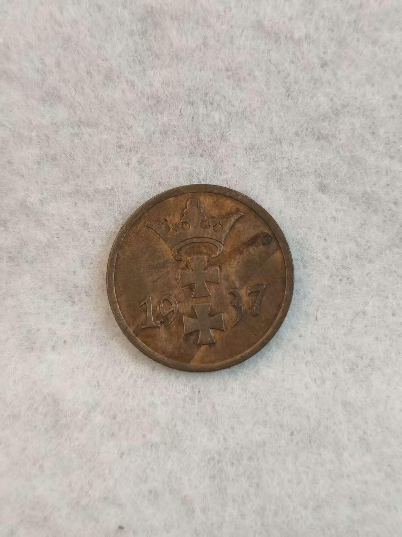 G&W世界散币，银币处理专场（第38场） 但泽1937年1芬尼