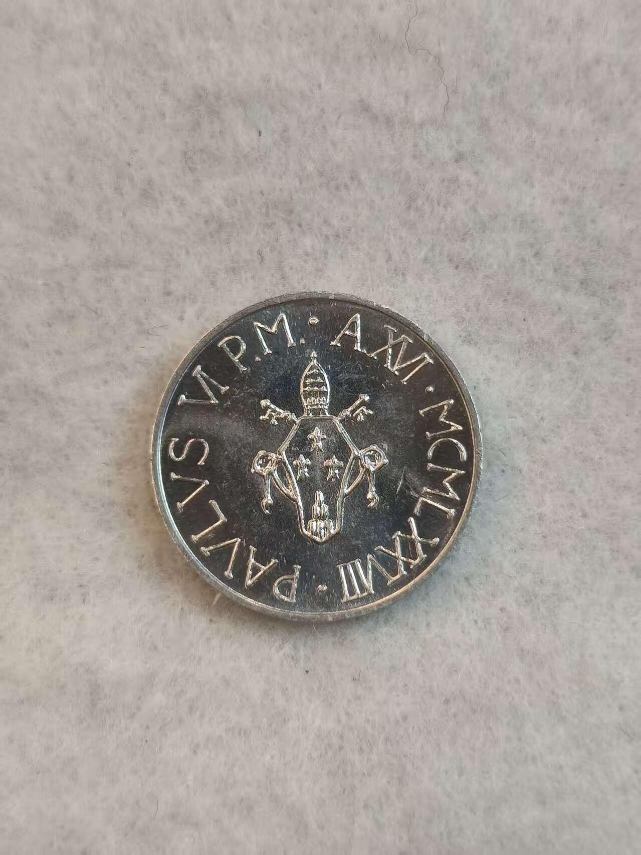 G&W世界散币，银币处理专场（第38场） 梵蒂冈1978年5里拉