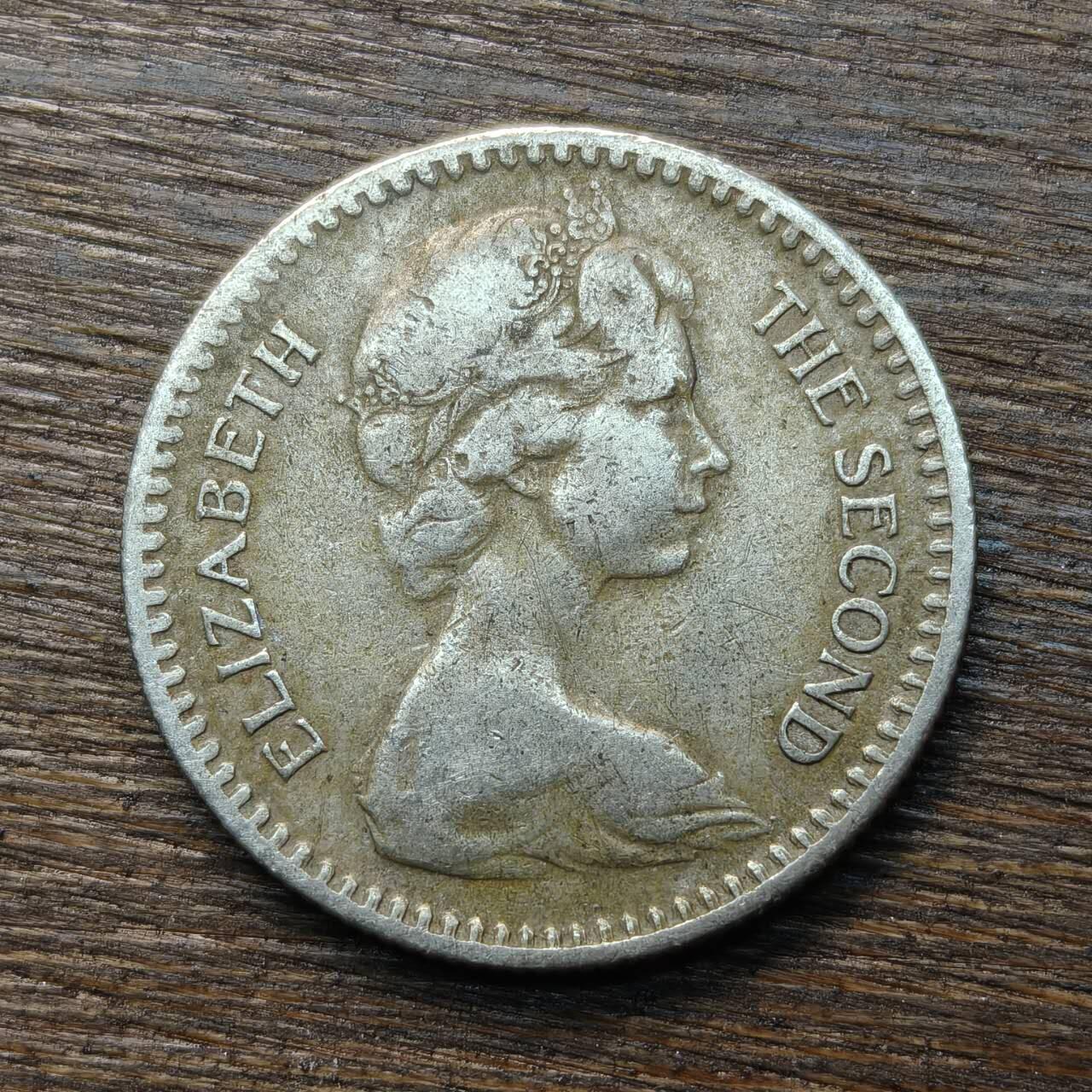 【铜匠收藏】★第133场★散币场，无佣金，30包邮。不满30元，支付5元运费。《接受代拍 代送NGC评级》 英属罗得西亚 1964年 10分 铜镍币