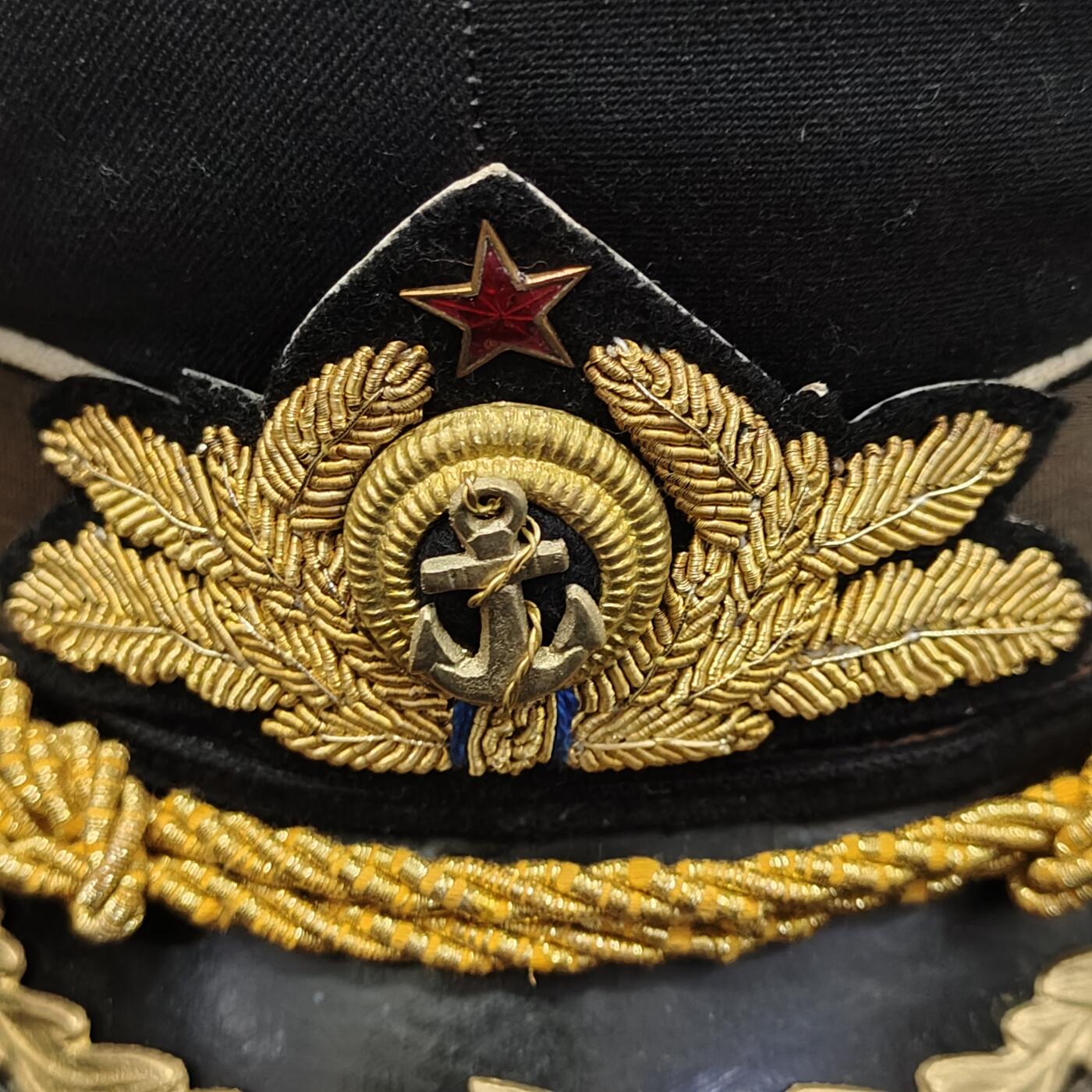 0元起拍勋章 第314期 咸鱼国勋章拍卖专场 11月30日（周日）下午6：00开始 保加利亚海军将官大檐帽 57CM