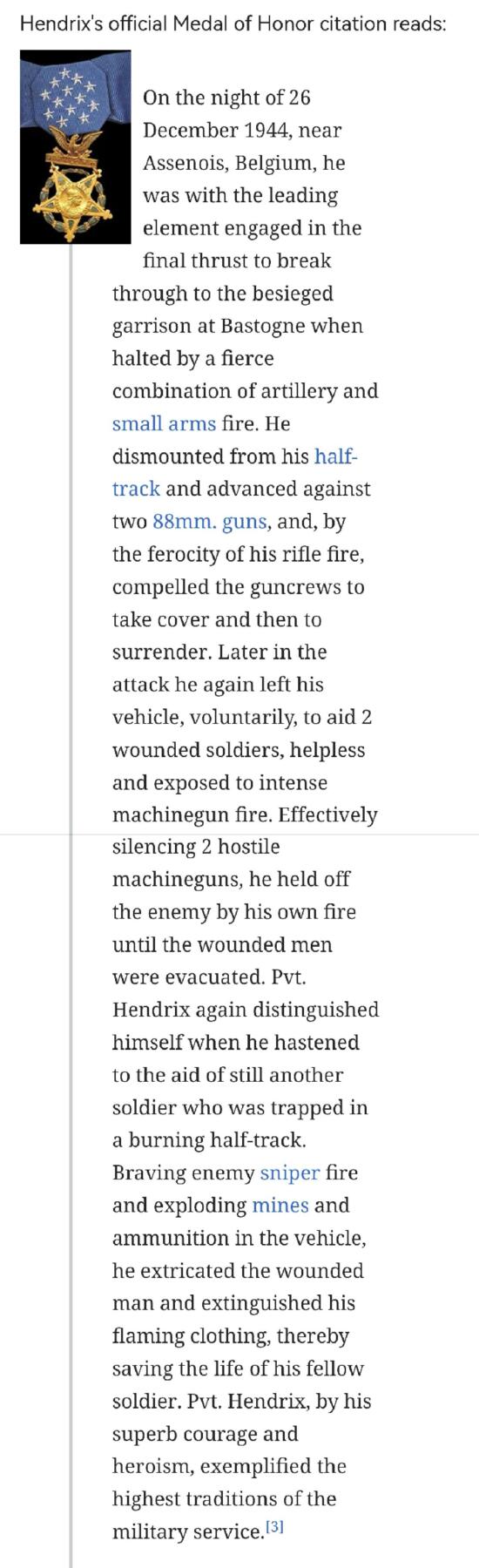 小驴勋章奖章收藏11月29日周六晚六点拍卖（珍爱和平，收藏战争，铭记历史，勿忘国耻，忠党爱国。有偿代拍，送拍规则在简介最后，参拍须阅读规则后再参拍，关系到运费包装发货时效真假辨别等关键信息，拍卖时不再发原图，看大图店主微信码在拍卖店铺介绍里） 荣誉勋章获得者第4装甲师詹姆斯·理查德·亨德里克斯战后签名照和在证书复印件上的亲签，从诺曼底登陆参加了突出部战役，在巴斯托涅（看过兄弟连的朋友应该不陌生）俘获两门88火炮班组人员，还从被击中半履带车上拽下同袍，简直就是阿米利卡超人