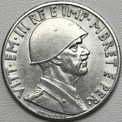 ＜小葵钱铺＞第66期·散币·银币场·满200包邮，不寄存·12月1号发货 - 〈磁性版〉意占阿尔巴尼亚1939年维克托·伊曼纽尔三世1列克硬币