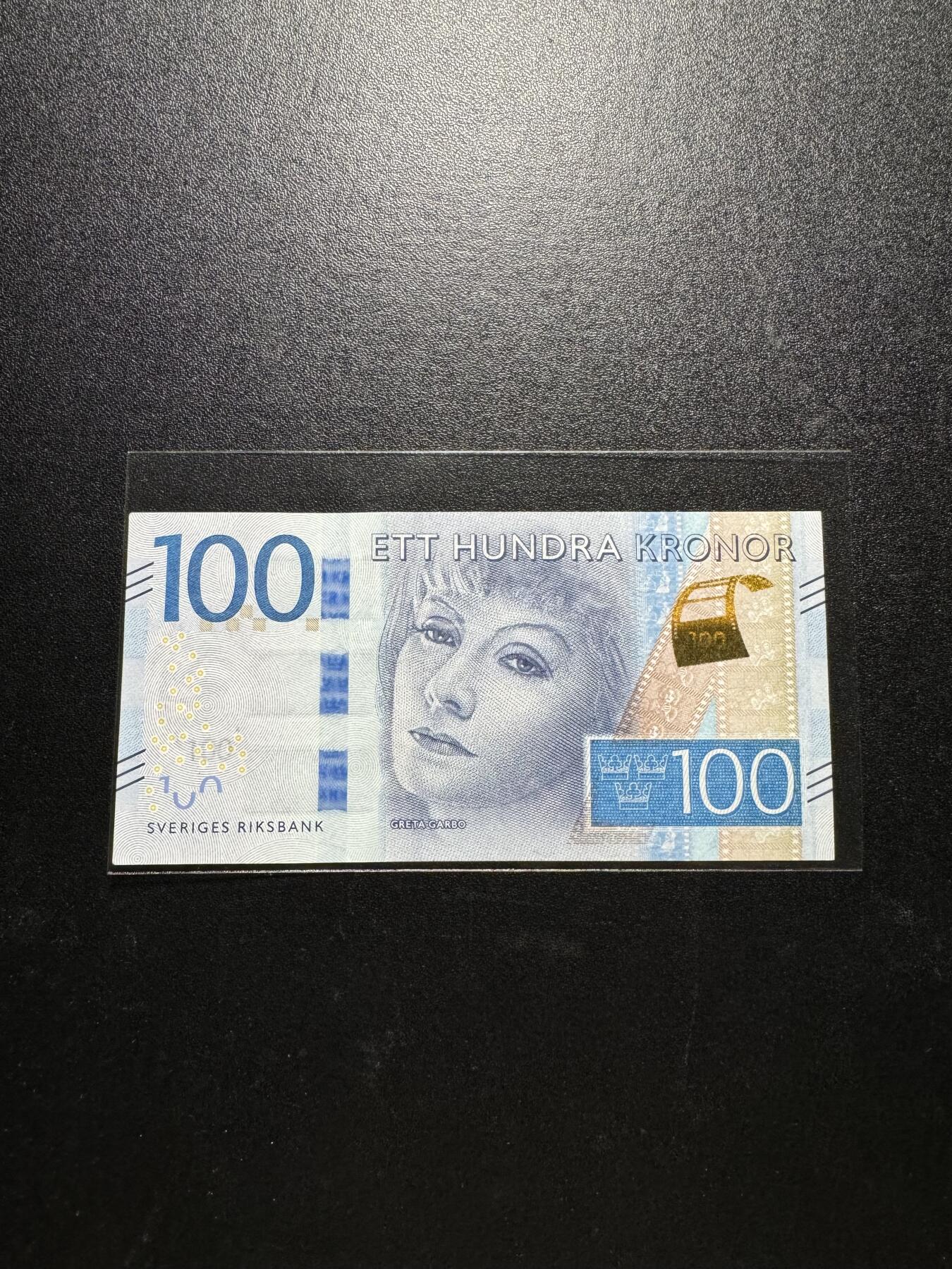 外币出坑 瑞典100克朗【C171103866】