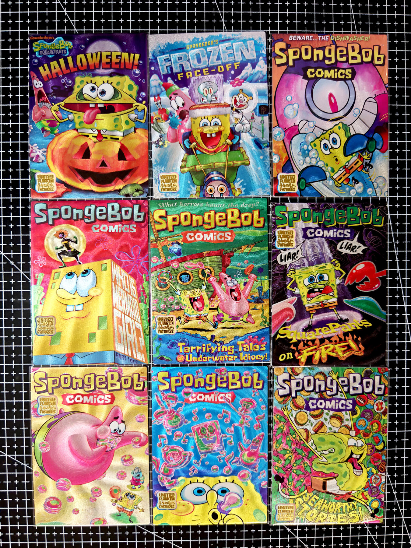 琦卡当当铺≯第23期★★回馈活动~买卖全部0佣金★★~【9点40结束】扫码加群抽[包邮券]~周六结束 海绵宝宝-粗闪-9张