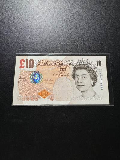 外币出坑 - 英镑F序列10【CB14 804133】