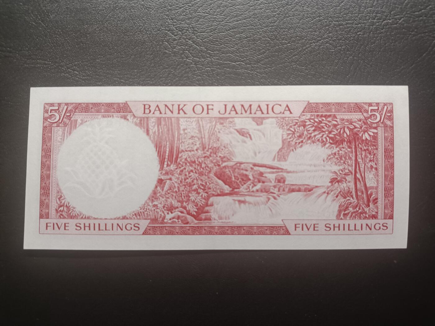 2025十一月第七期，总205期 牙买加1960版5先令UNC-无47，小皇冠女王和山涧小溪