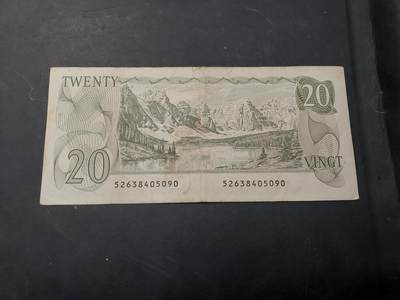 博彦收藏  4月25日 8点  钱币专场 1979加拿大 女皇20元 流通好品